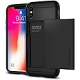 Spigen Slim Armor CS Works with Apple iPhone Xs Case (2018) / iPhone X Case (2017) - Black