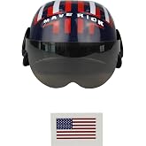 Studio Halloween Child's Air Force Combat Pilot Dark Blue Maverick Helmet Costume Accessory