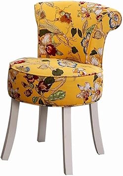 Vanidad de heces Respaldo de Maquillaje de manicura heces Silla for