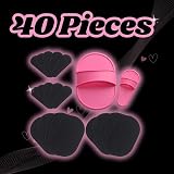 TRIXES Exfoliating Hair Removal Pads x40 with 2 Buffer Pad Holders - Body view 6