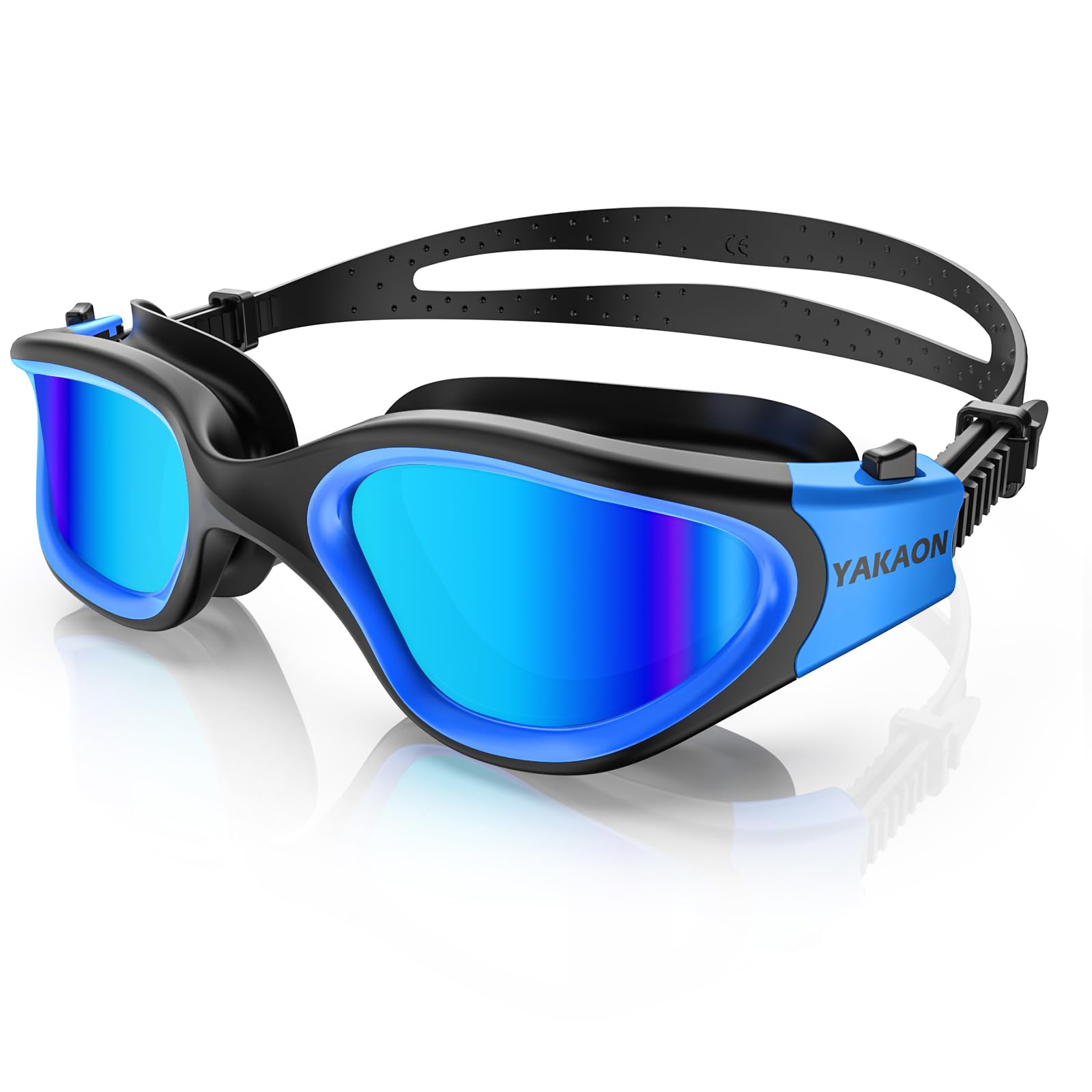 YAKAON G1 Polarized Swimming Goggles, Wide View Swim Goggles Anti-Fog for Men Women Adult — image 1