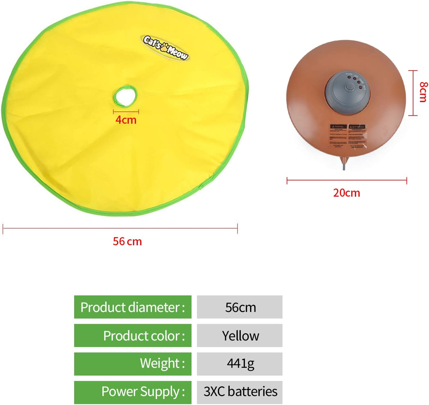 PETCUTE Cat Toys Electronic Interactive Cat Toys Moving Mice Automatic Toys for Indoor Cats 4 speed Mode Catch Me Undercover Mouse Toy - Image 3