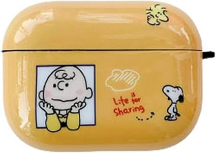Amazon Airpodsケースカバー Snoopy 第1 2世代 かわいい ディズニー スヌーピー チャーリーブラウン 第3世代 エアーポッズ ケースカバー おしゃれ イヤホンケース 保護 耐衝撃 友達 恋人 プレゼント イヤホン ヘッドホンケース オンライン通販