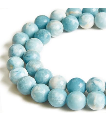 Amazon.com: [ABCgems] Dominican Republic Sky-Blue Larimar AKA