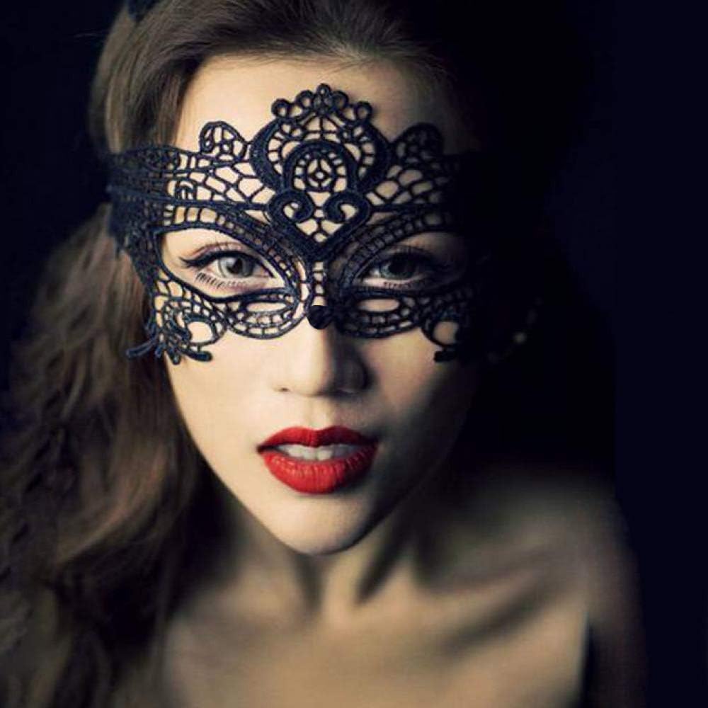 CODIRATO Masquerade Masks for Women,8 Pcs Elegant Lace Venetian Half Face Mask Set for Halloween Masquerade Balls - Image 3