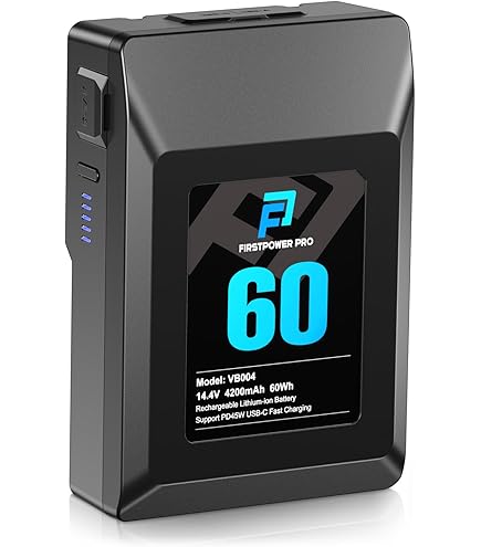 Amazon.com: FirstPower V Mount/V-Lock Battery, 121Wh(8400mAh, 14.4
