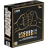 Locked-in Party Card Game &ndash; 400 Prompt Cards &ndash; Fun Game for Game Night, Parties &amp; Icebreakers - Adults, Teens &amp; Families &ndash; 2-10 Players