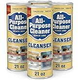 All-Purpose Cleaner & Polish, 21 oz Cans (4-Pack) – Multi-Surface Cleanser for Stainless Steel, Porcelain, Ceramic, Chrome & 