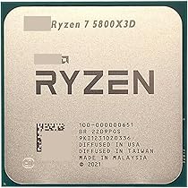 CPU R 7 5800X3D R7 5800X3D 3.4 GHz 8-Core 16-Thread CPU