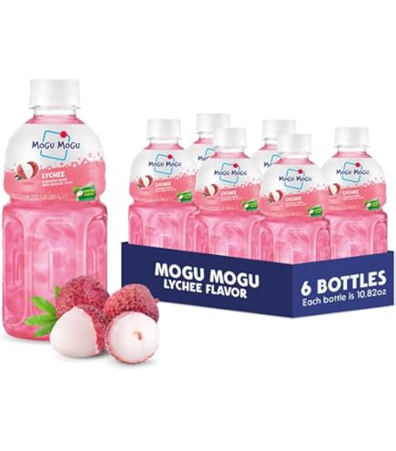 Amazon.com : Mogu Mogu Variety Pack Juice Drink with Nata de Coco