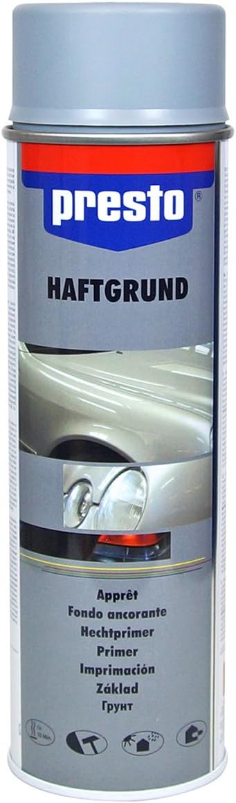Presto 428917 Rallye-Spray, 500 ml, Haftgrund Grau