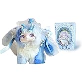 CALEMBOU Plush Doll Blind Box, Rabbit and Dragon Tutulong Fantasy Forest Biological Tea Series Plush Mystery Toys, Soft Anime Plushies for Girls