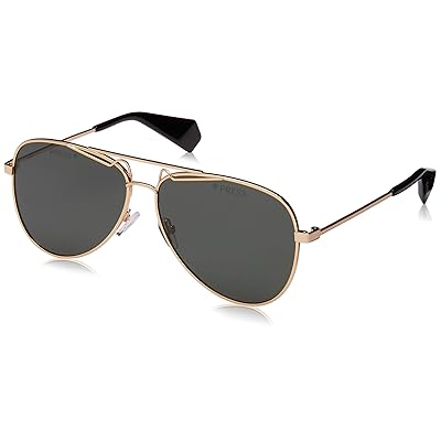 Polaroid Unisex Polarized Aviator Sunglasses Gold Maldives Ubuy