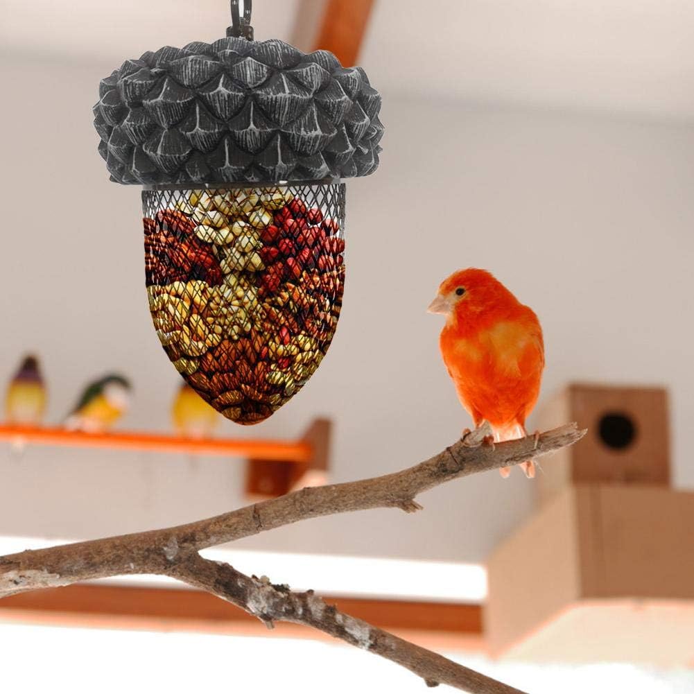 Bird Feeder Acorn Shaped Hanging Bird Nut Feeder Dumpling Grease