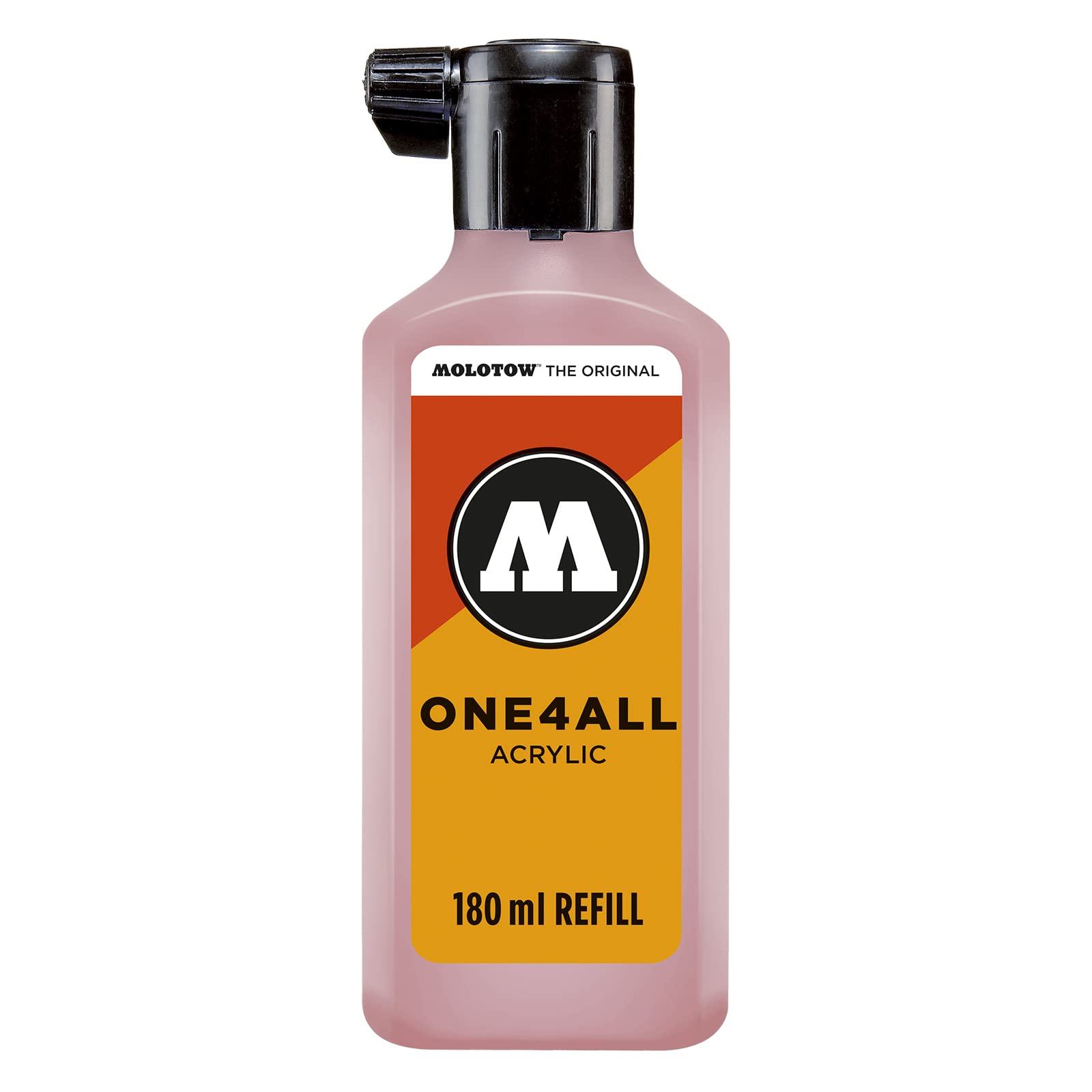 Molotow ONE4ALL 692.207 Refill Acrylic, Colour 207 Powder Pastel, 180 ml, Refill Ink for Permanent Marker