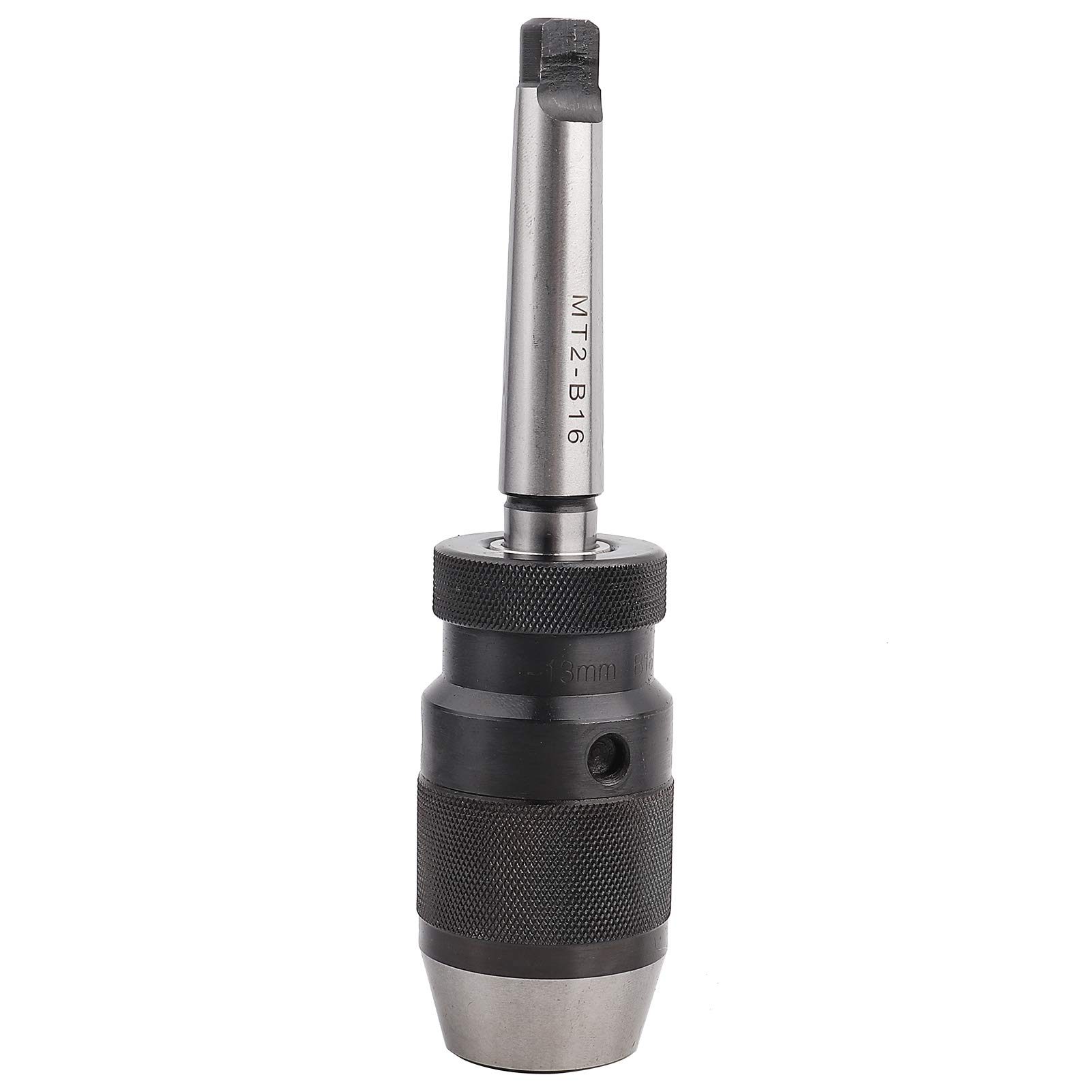 Keyless Lathe Drill Chuck 1-13mm 1/2" Steel Self-Tightening and Arbor