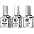GAOY Gel Top Coat, Matte Top and Base Coat Set, 3 Pcs 16ml Glossy Matte No Wipe Combination for UV Light Cure Gel Nail Polish