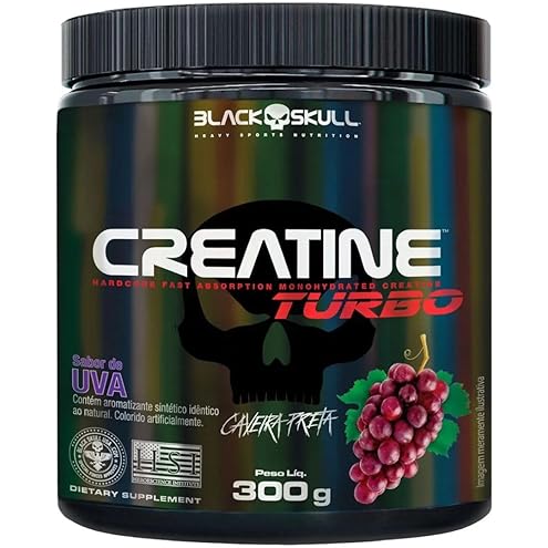 Creatina Monohidratada Black Skull 150g - Sem Sabor - Suplemento para Força, Performance e Hipertrofia Muscular - imagem 7