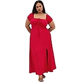 City Chic Women's Plus Size Dress - Abbigail Split Maxi