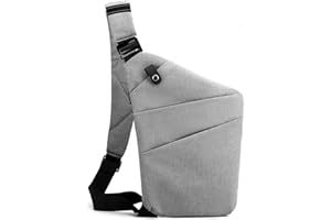 BIRDDIE Anti Theft Travel Bag, One Shoulder Large Capacity Cross-body Bag Chest Fashion Lightweight Sling Bags for Travel Sports