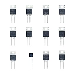 Minidodoca 12 Values 80 Pcs MOSFET Transistor