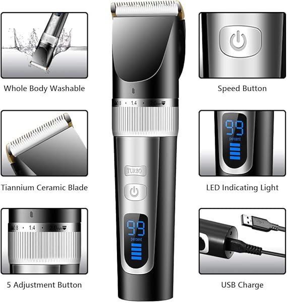 cchome professional hair clippers review