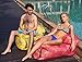 MAMBLE Inflatable Lounger Chair with Carry Bag, Air Chair for Camping, Fishing, Traveling, Swimming Pool and Beach Parties, Portable and Lightweight Purple