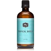 P&J Fragrance Oil Tropical Breeze 100ml - Candle Scents, Soap Making, Diffuser Oil, Scented Candles