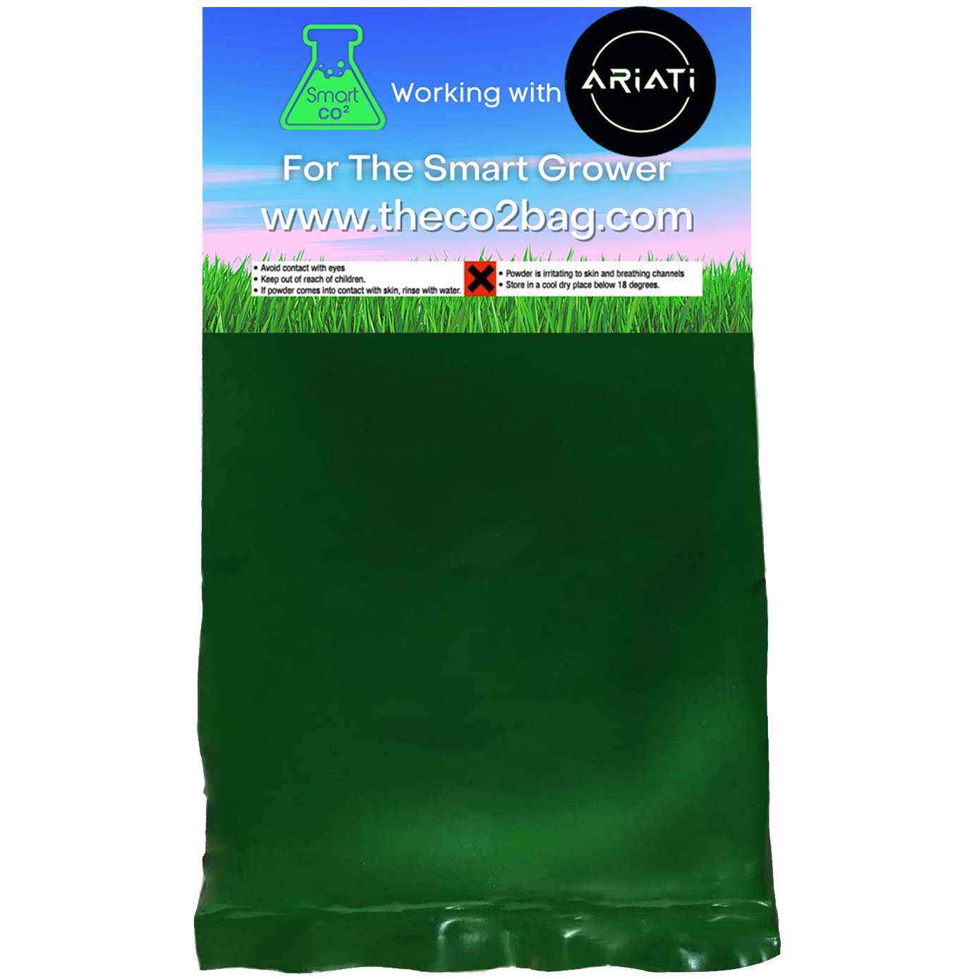 Single CO2 Exhale Grow Bag Growing Tents Hydroponics Carbon Dioxide Large Yields 5-15 m2 Area