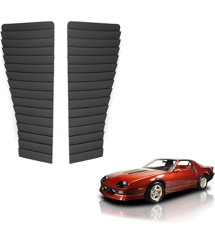 IROC-Z Camaro Door Graphic Decal – 1985-1990, Glossy Black, 26x2.5, USA Made