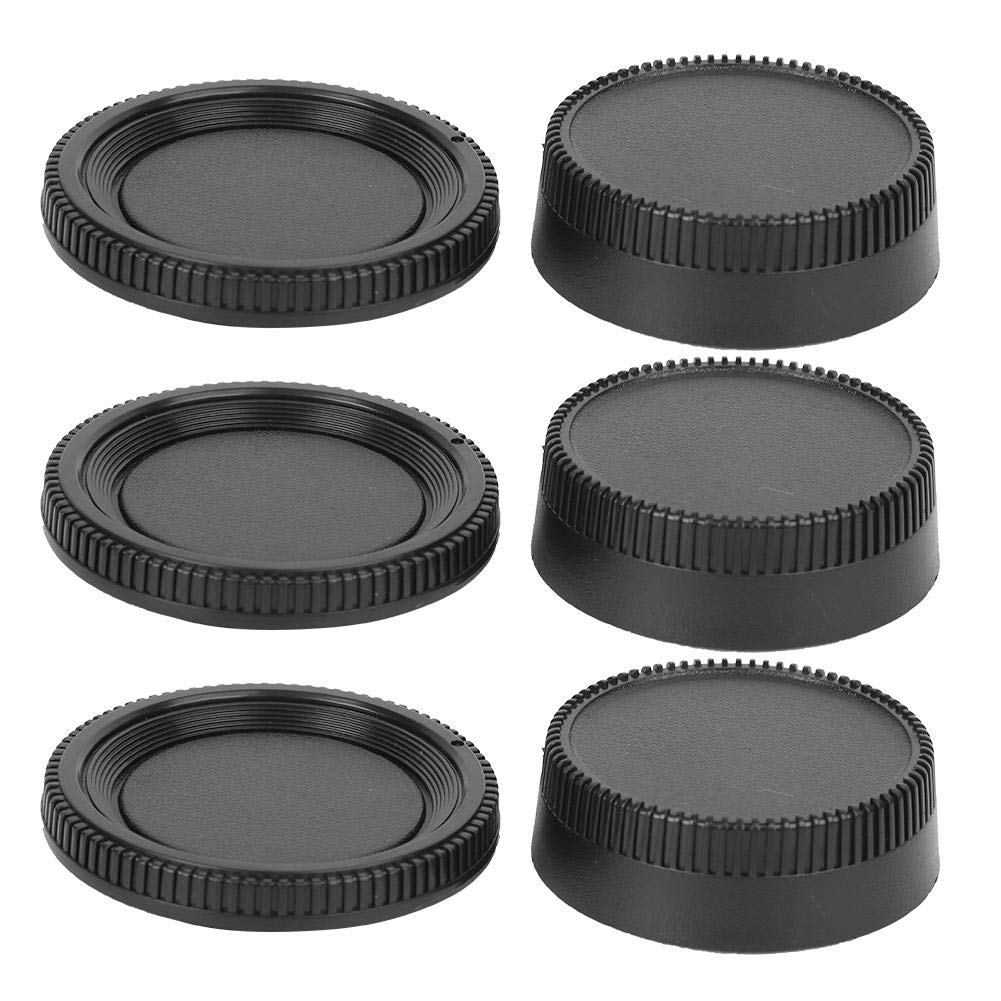 Topiky Camera Body Lens Cover Cap Protective Cover Dustproof Scratch Resistant for Cameras