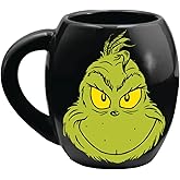 Dr. Seuss GRINCH Resting Grinch Face Heat Reactive Color Changing Tea Coffee Mug Cup 20 Oz.