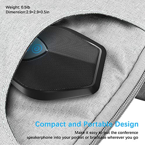 DISDIM USB Conference Microphone for Computer Desktop, 11.5FT Pickup