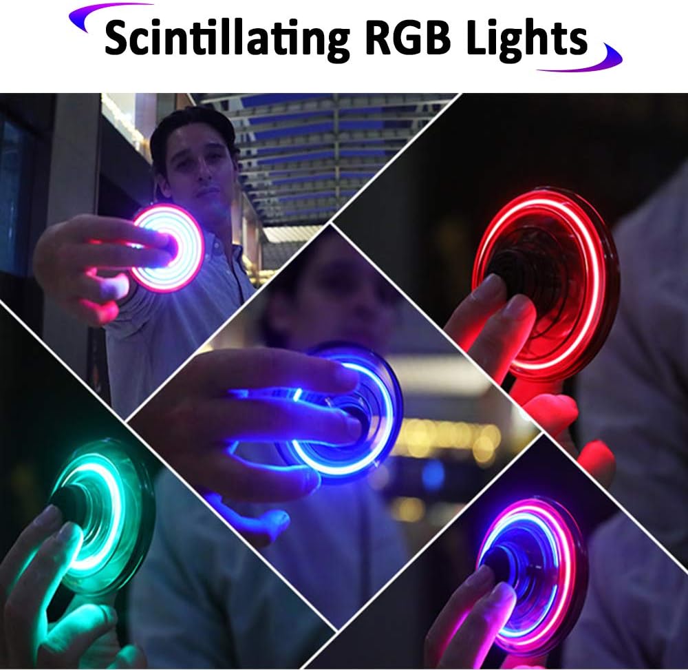 light up flying spinner