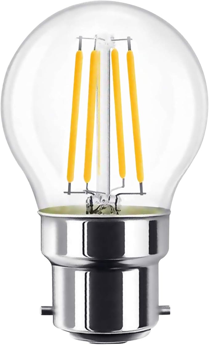 Ampoule LED B22, Paquet de 6 Ampoules 4W, Ampoules de