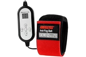 Astronomical Telescope Lens Dew Heater Strap with Intelligent Temperature Control for Cameras and Spotting Scopes Anti-Conden