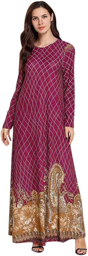 Muslim Dress Dubai Kaftan Women Long Sleeve Long Dress Abaya Islamic Clothing Girls Arabic Caftan Jalabiya Kaftan