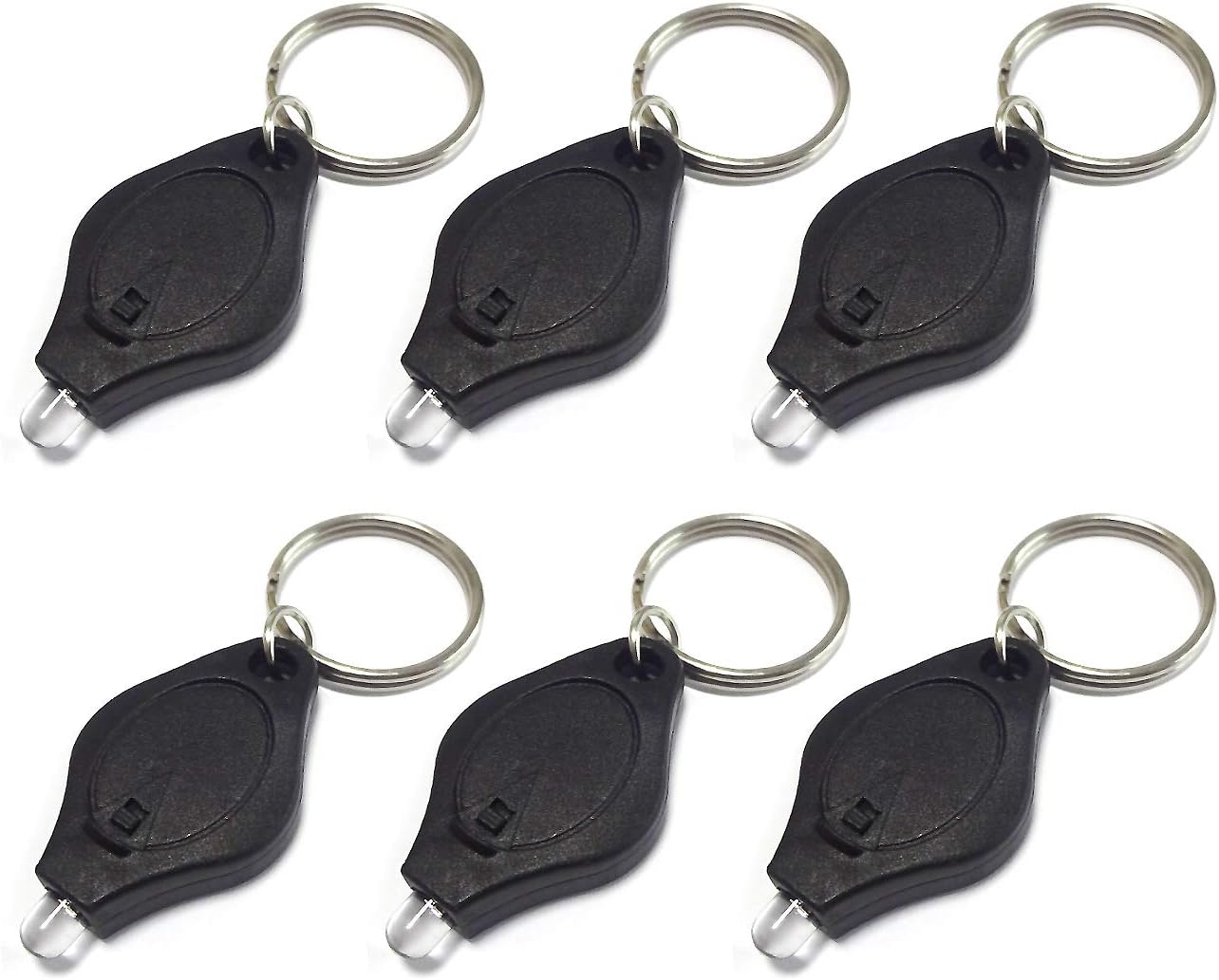 Tripop Mini LED Keychain Flashlight, Ultra Bright and Batteries Powered