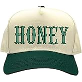 DSY Lifestyle Honey Two Tone 5 Panel Baseball Hat – Embroidered Streetwear Cap