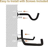 Yumzeco TTCR-II Guitar Wall Mount Hanger Horizontal Rack view 6
