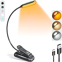 Glocusent Willow Book Light for Reading in Bed: Illuminate Comfort