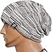 Cool Men Roll Knit Beanie Rectangular Winter Skullcap Top Hat B816