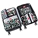 HiDay 7 Set Travel Organizer Bag System, 3 Packing Cubes, 3 Pouches,1 Shoes Bag