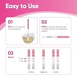 Wondfo Pregnancy Test Strips 20 Ultra Early 10 mIU/mL 5mm Width Kit view 4