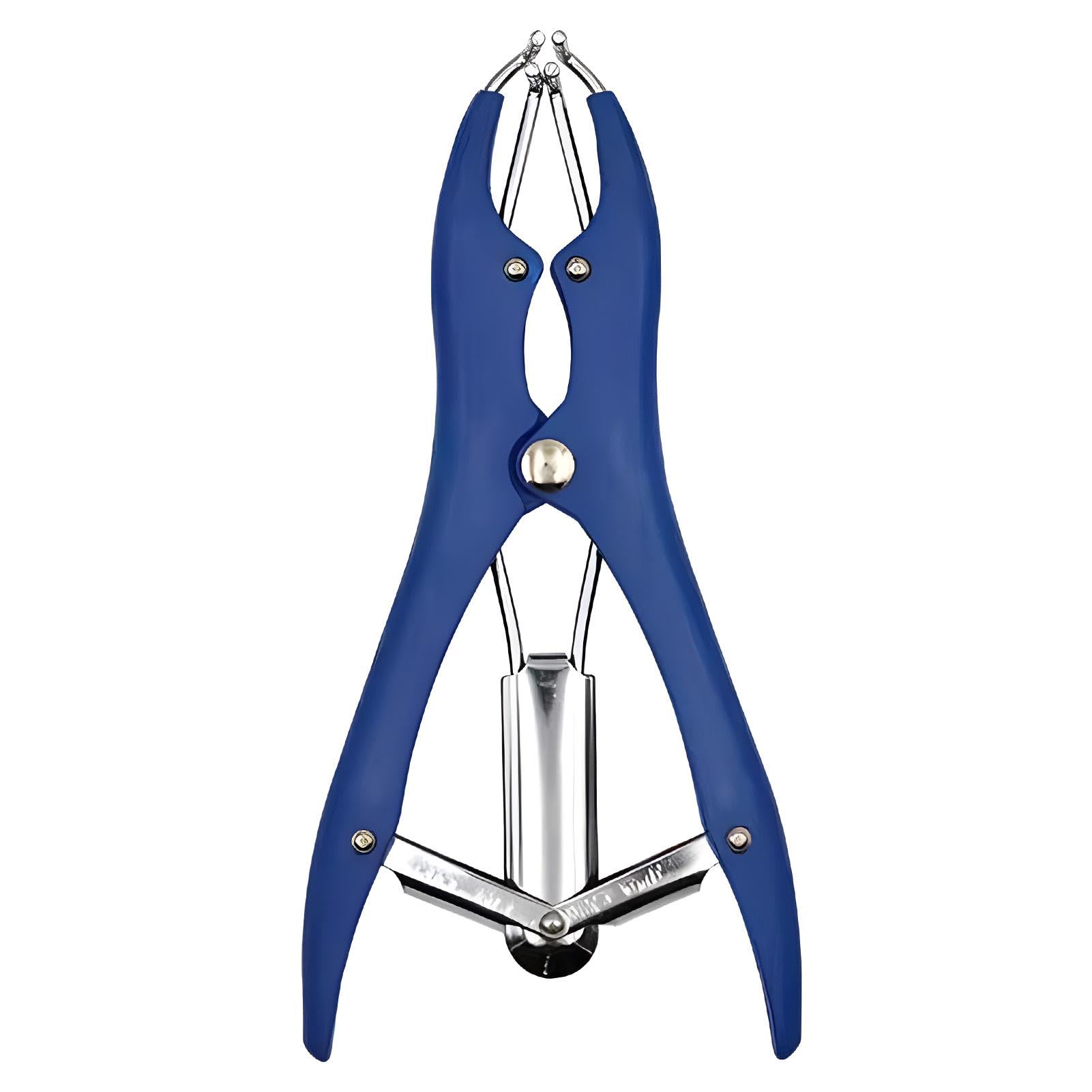 Bobo Balloon Expansion Pliers - Balloon Opening & Filling Tool for Latex Balloons (Blue)