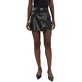 PAIGE Women's Isca Faux Leather Skirt