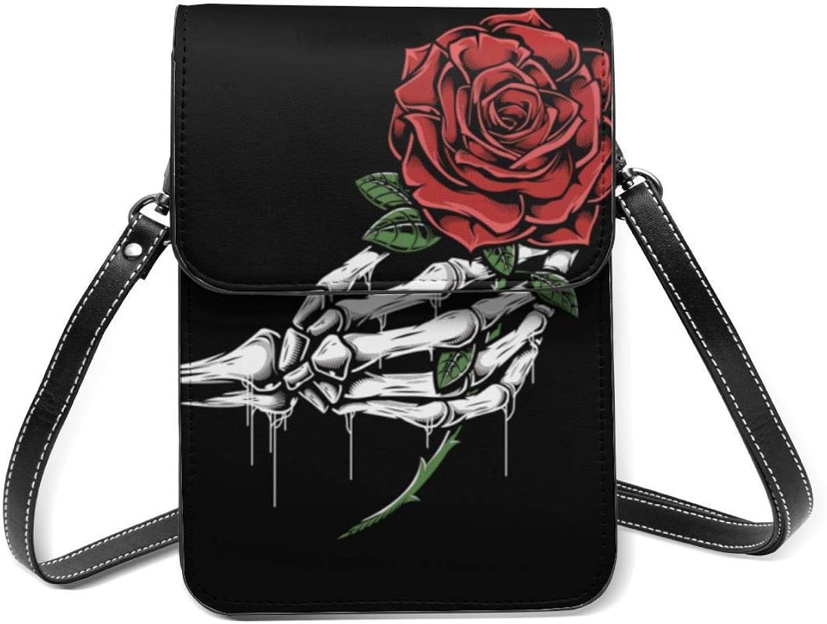 Sac Ordinateur Portable ALAZA 14-15,6 Pouces | Motif Tête De Mort Et Pivoine | Bandoulière Réglable, Plusieurs Compartiments