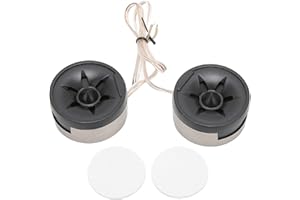 Car Speaker, 2pcs 350W Dome Tweeter K On 2pcs Tweeters 97dB Electronics Vehicle Audio Speakers Coaxial Speakers 8 Ohm Interio