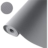 Bloss Plastic Shelf and Drawer Liner,Non Adhesive Waterproof roll(17.7"×59" ), for Cabinets, Storage, Kitchen,Desks,Deco Shel