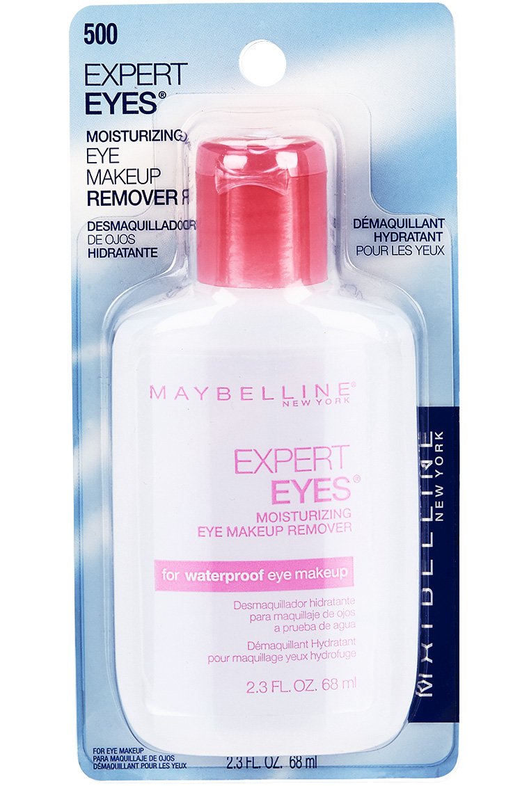 MAYBELLINE New York Expert Eyes Moisturizing Eye Makeup Remover, For Waterproof Eye Makeup, 2.3 fl. oz.